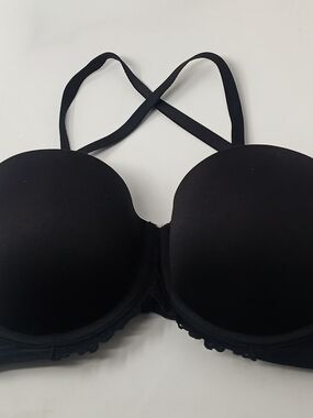 Maidenform Black Convertible  Underwire 5 MULTI WAY push Up Bra 34D